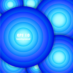 Circle abstract background. Vector illustration