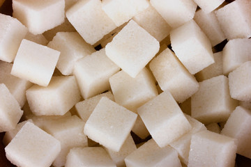 refined sugar background