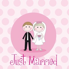 just married