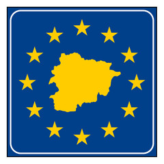 Andorra European button