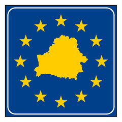 Belarus European button