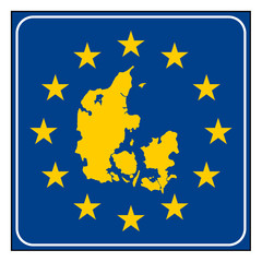 Denmark European button