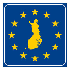 Finland European button