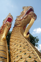 Naga statue