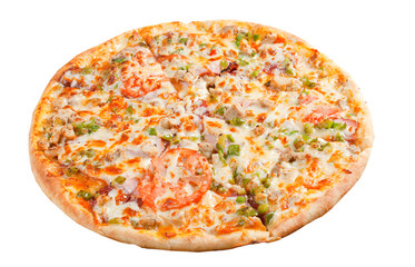 Tasty Italian pizza.Neapolitan