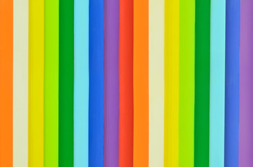 Rainbow colorful wall