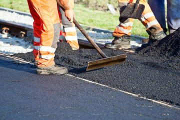 Road construction - 38043153