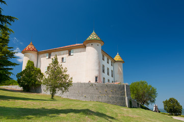 Fototapeta na wymiar Castle in Aiguines