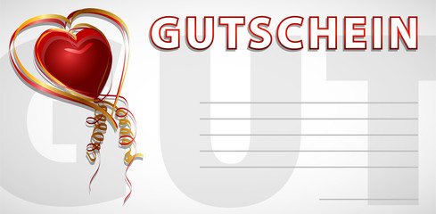 Gutschein valentinstag