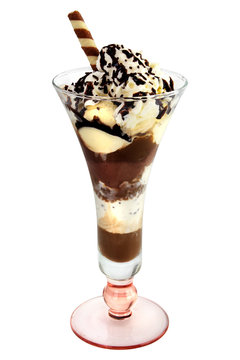 Schokolik&ouml;r-Eisbecher