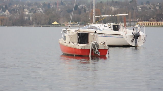 Segelboote auf dem Z&uuml;richsee