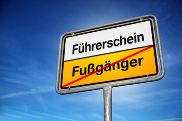 Obraz premium Führerschein