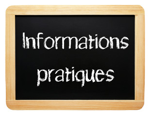 Obraz premium Informations pratiques