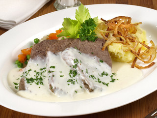 Tafelspitz mit Meerrettichsauce