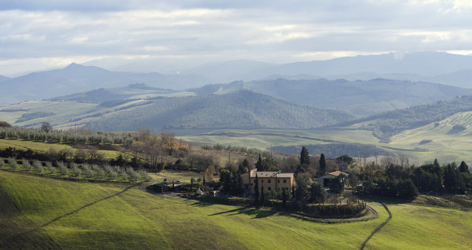 Colline d'inverno, Volterra