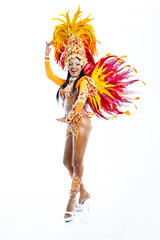 Samba Dancer - obrazy, fototapety, plakaty