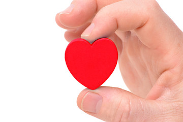 Holding Heart