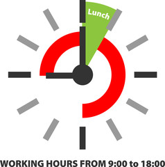 WORKING HOURS FROM 9:00 to 18:00