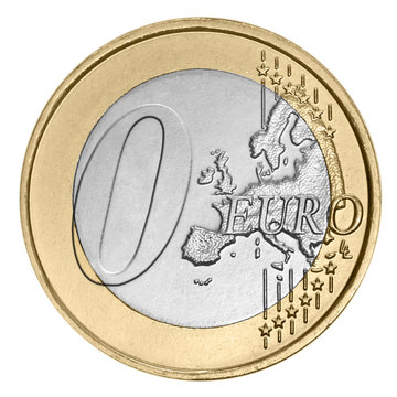 Zero  euro coin