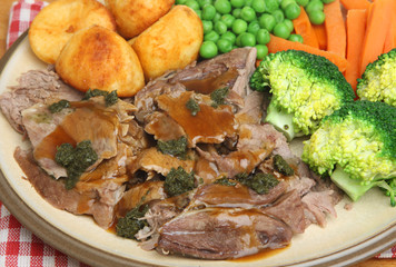 Roast Lamb Dinner