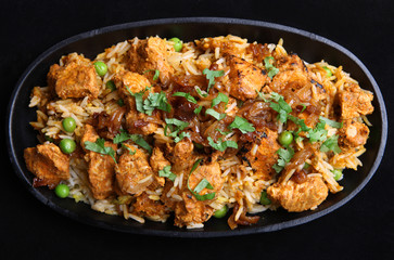 Indian Chicken Tikka Biriyani