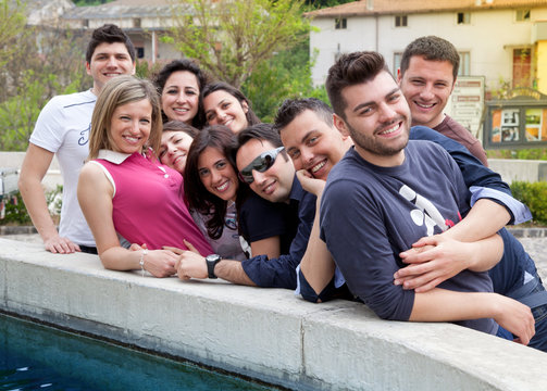 Gruppo di ragazzi