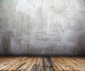 old grunge interior