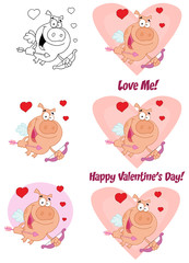 Happy Cupid Pig Collection