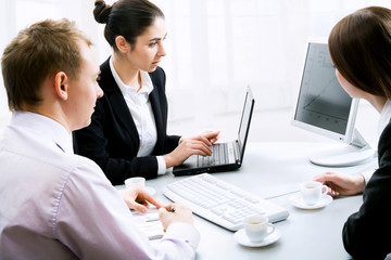 Obraz premium Business team