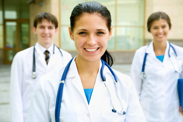 Fototapeta premium Young doctors