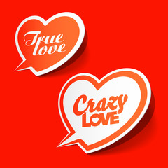 Crazy and True love bubbles