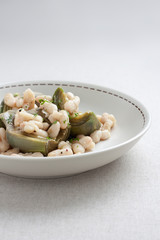 Artichokes and white beans