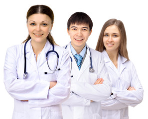 Fototapeta premium Interns in education