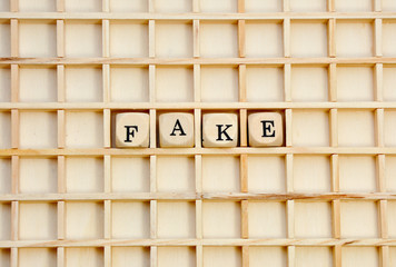 Fake Schriftzug