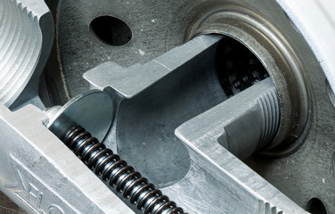 Hydraulic Filter Bypass Closeup