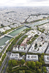 Paryż - Panorama - obrazy, fototapety, plakaty