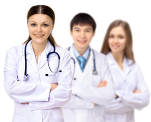 Fototapeta premium Interns in education