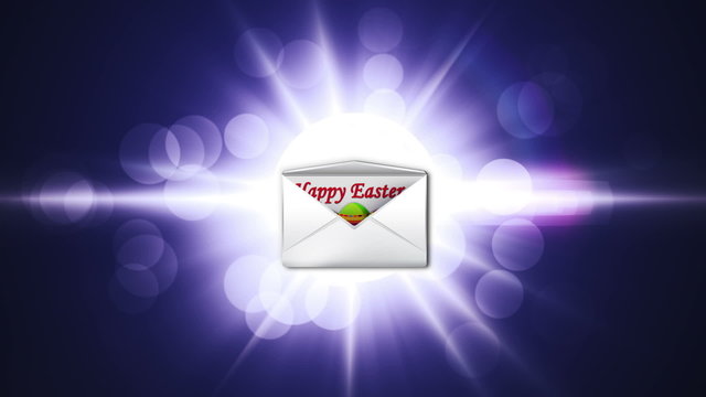 Happy Easter in Letter - HD1080