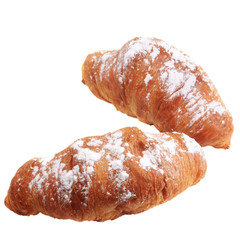 Two croissants