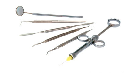 dental tool isolated