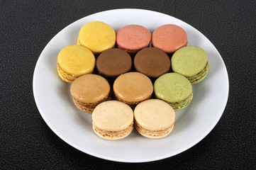 assiette de Macarons