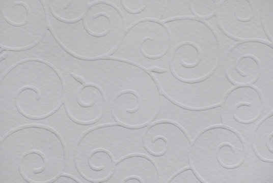 Papier mit floraler Pr&auml;gung