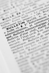 bulletin
