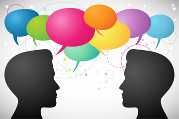 Köpfe, Konversation