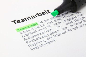 Teamarbeit - erfolgreicher zusammen arbeiten