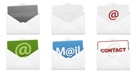 Vector Iconset *** Briefumschläge