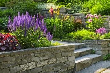 Garden with stone landscaping © Elenathewise