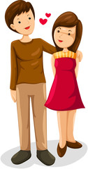 Fototapeta premium Couple in love