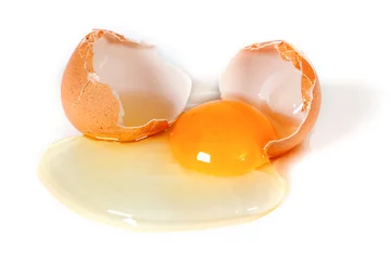 Fotobehang Eieren Ei zerbrochen  © thongsee