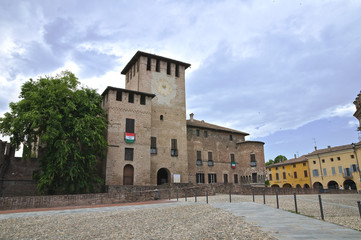 Fototapeta premium Rocca Sanvitale. Fontanellato. Emilia-Romagna. Italy.